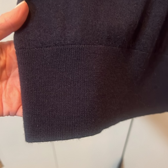 CLUB MONACO NAVY SWEATER DRESS - Picture 6 of 6